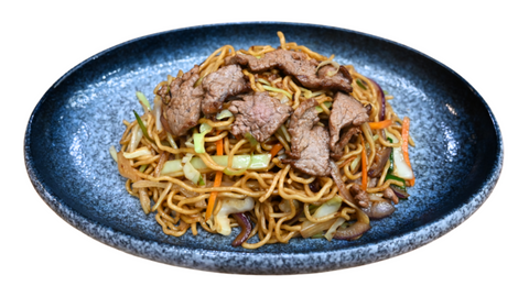 104 Nouilles au  boeuf 牛肉炒面