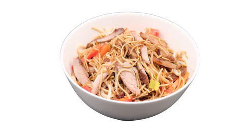 Nouilles sautées au canard 鸭丝炒面